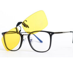 AN02 4-Lentes clip on amarillo